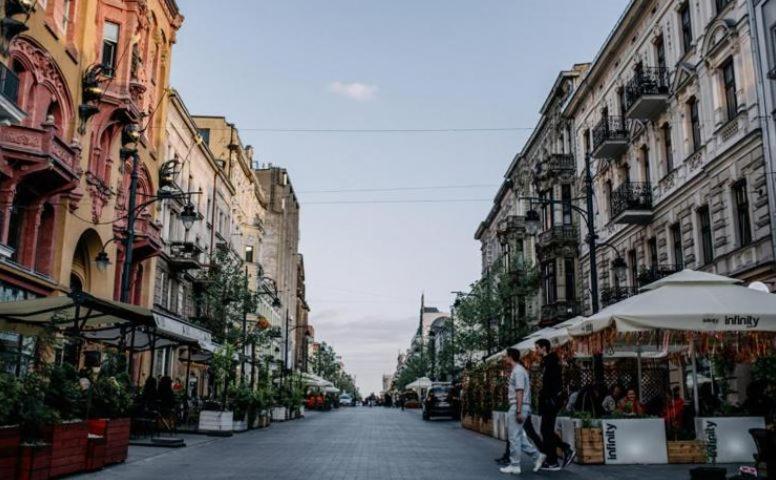 Апартаменты Piotrkowska Mainstreet & Secure Лодзь Экстерьер фото